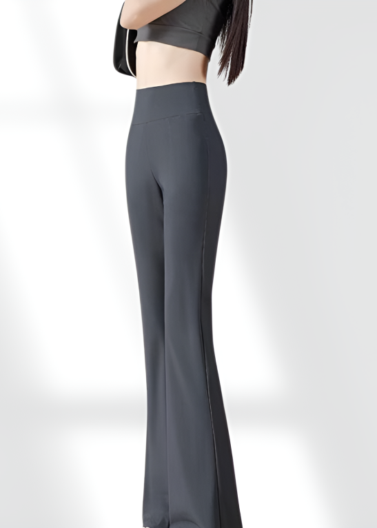 Barbie hip-lifting shark flared pants for women to wear outside in spring and summer thin horseshoe